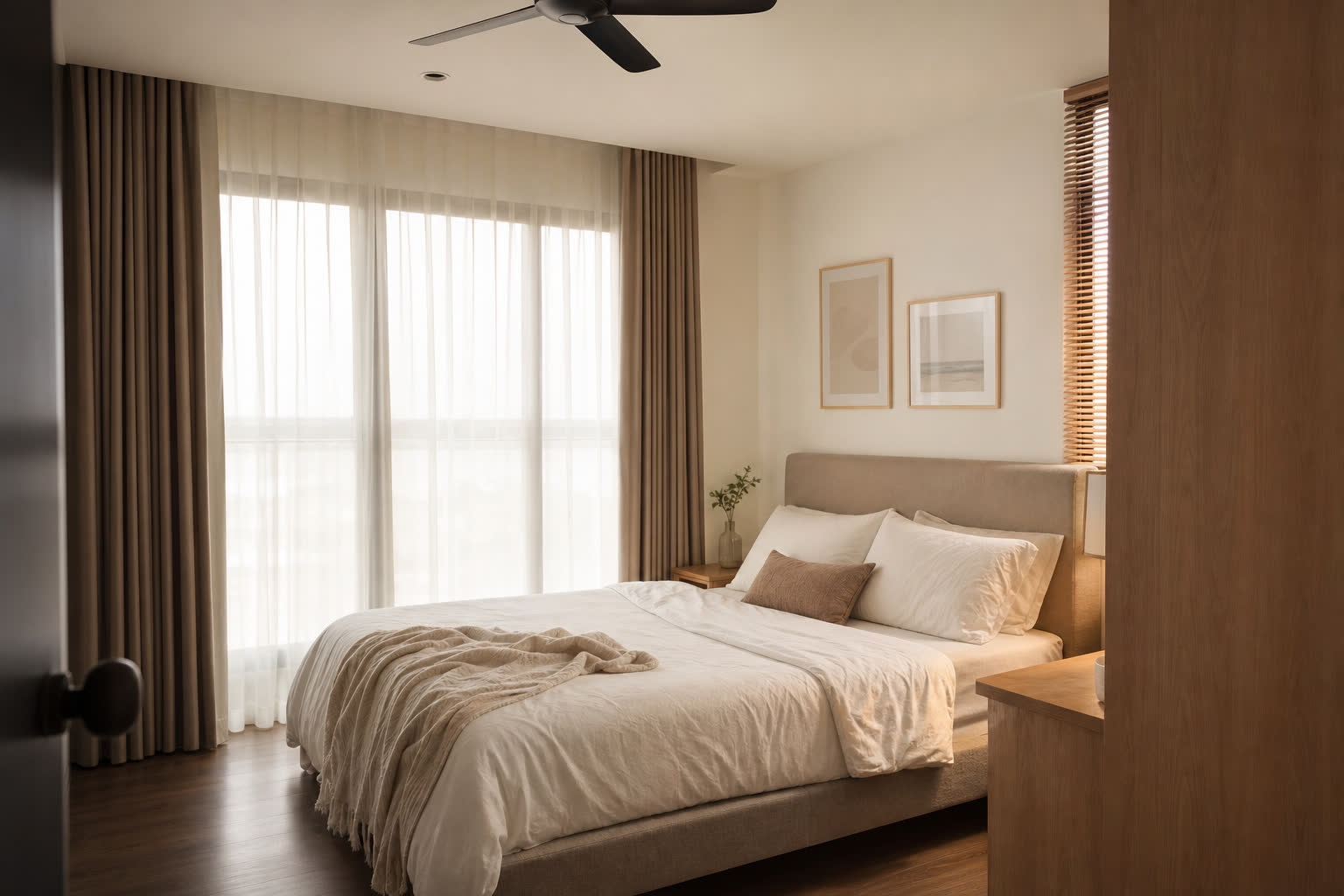 Idea Bilik Tidur Kecil: 8 Trik Vibe Hotel, Tak Sesak