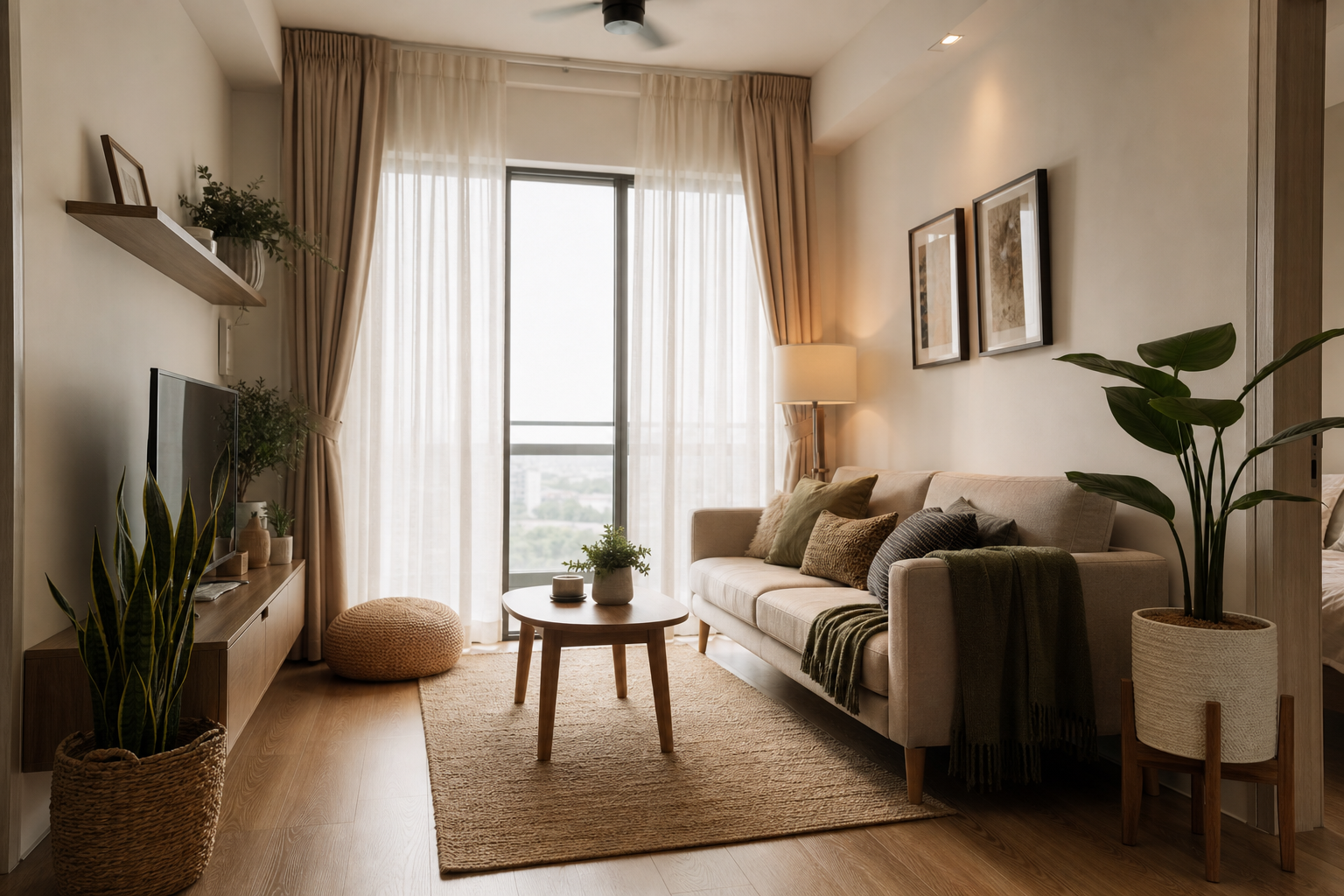 Idea Ruang Tamu Kecil: 9 Cara Nampak Luas & Cozy