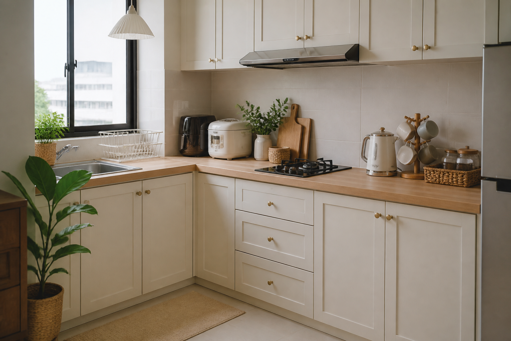 Cara Cat Kabinet Dapur Sendiri: 8 Langkah untuk Hasil Kemas