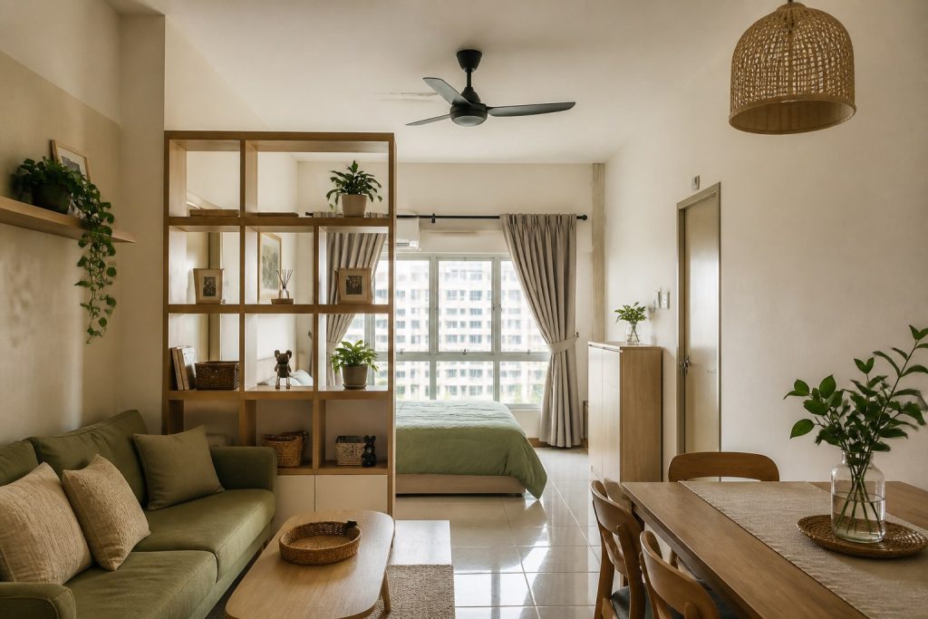 Idea Apartment Studio: 9 Cara Bahagi Ruang Tanpa Sempit