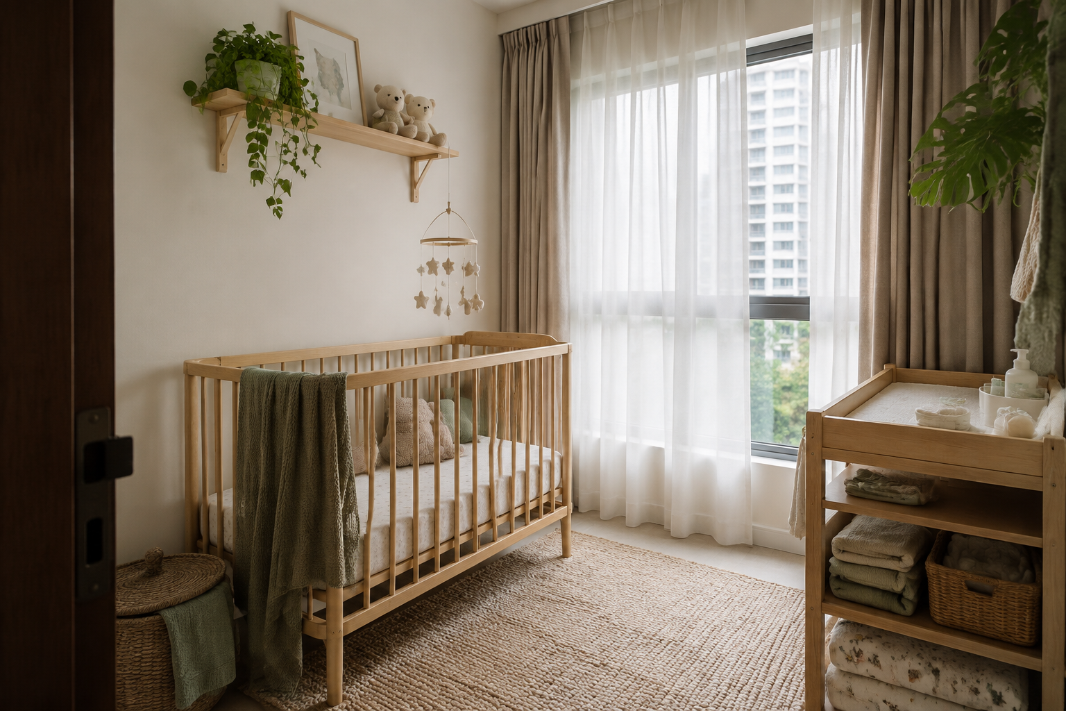 Idea Bilik Bayi Kecil: 8 Sudut Comel, Tenang & Kemas